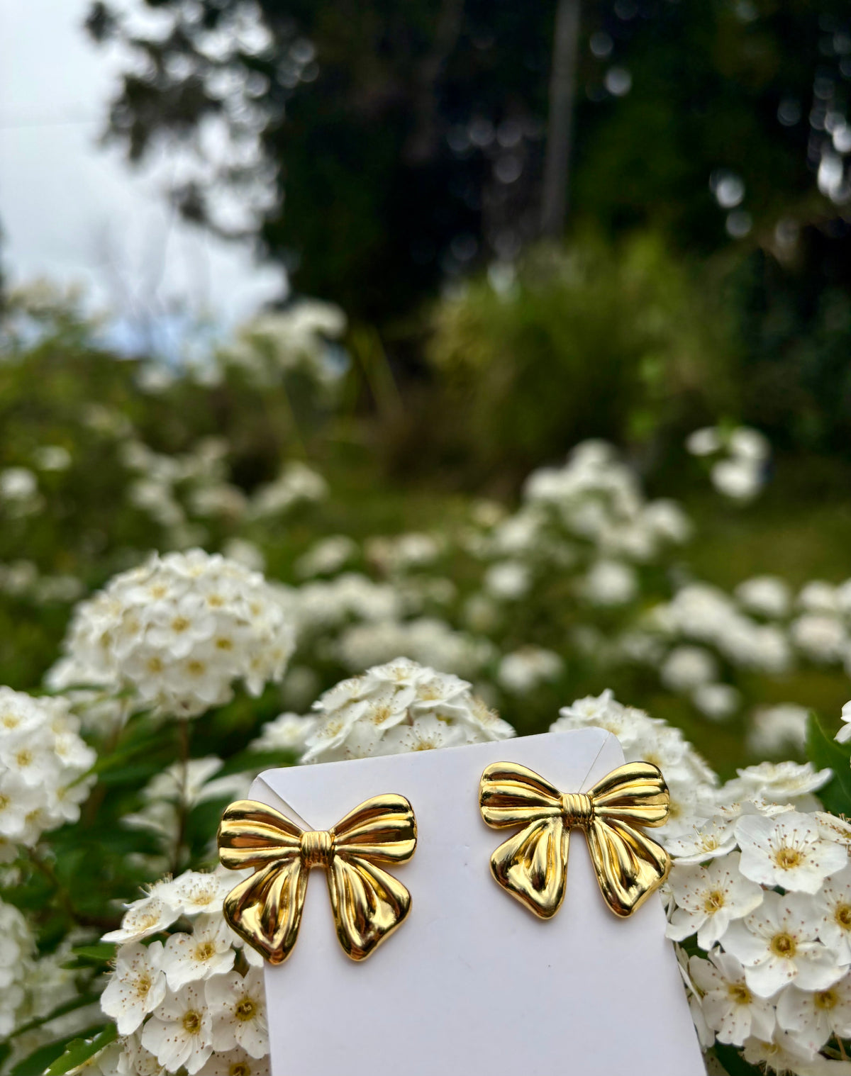 Boucles d'oreilles Nœud D'Amour