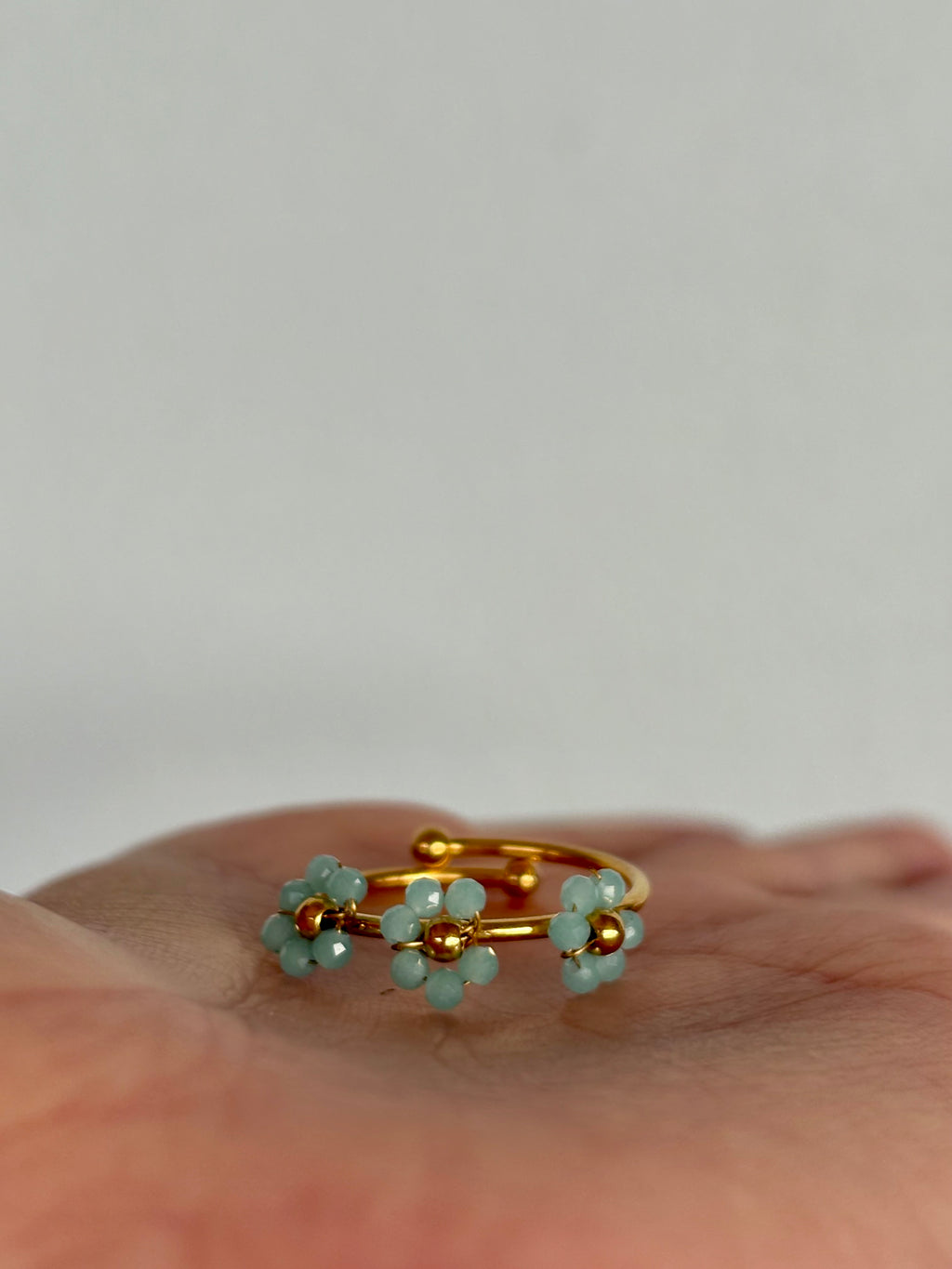 Bague Élodie vert