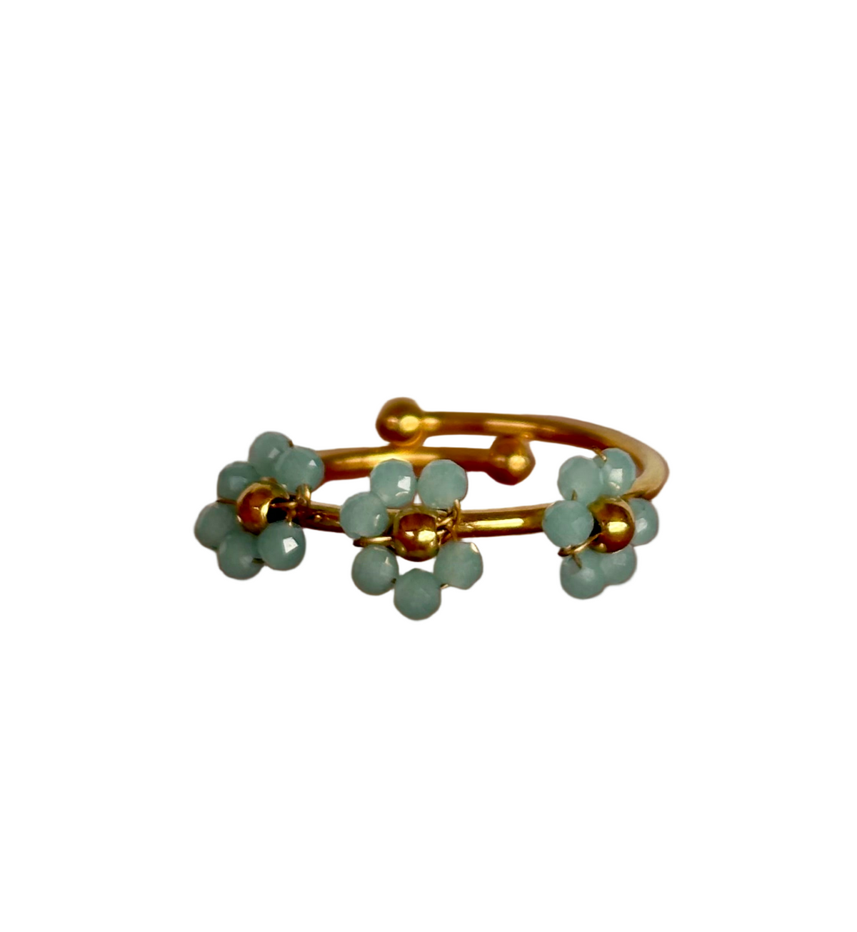 Bague Élodie vert