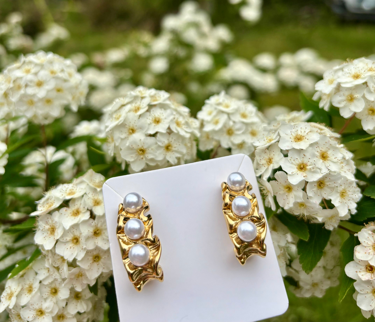 Boucles d'oreilles Lames D'Or