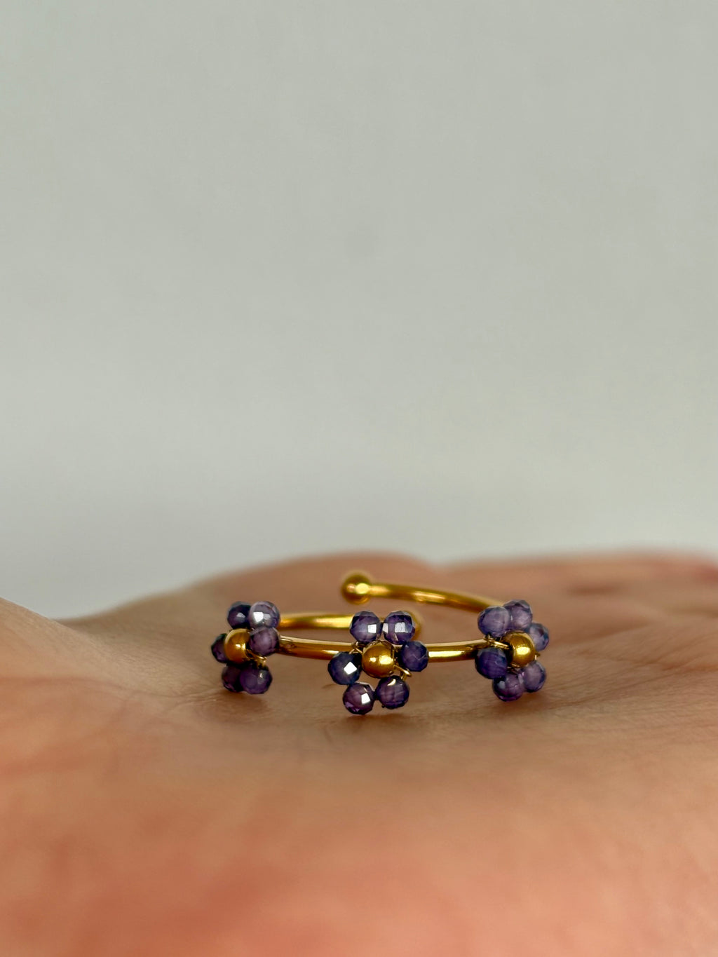Bague Élodie violet