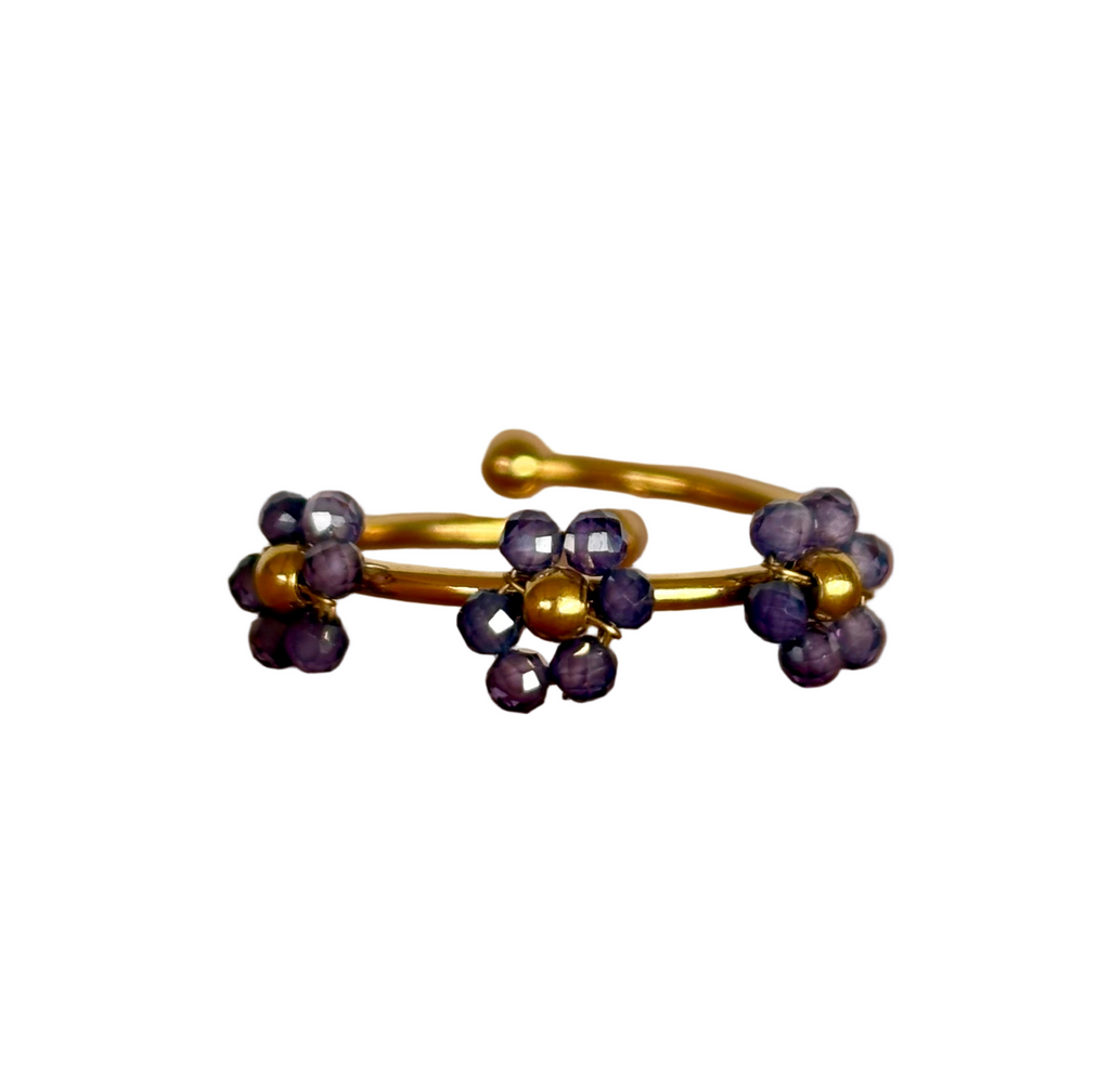 Bague Élodie violet