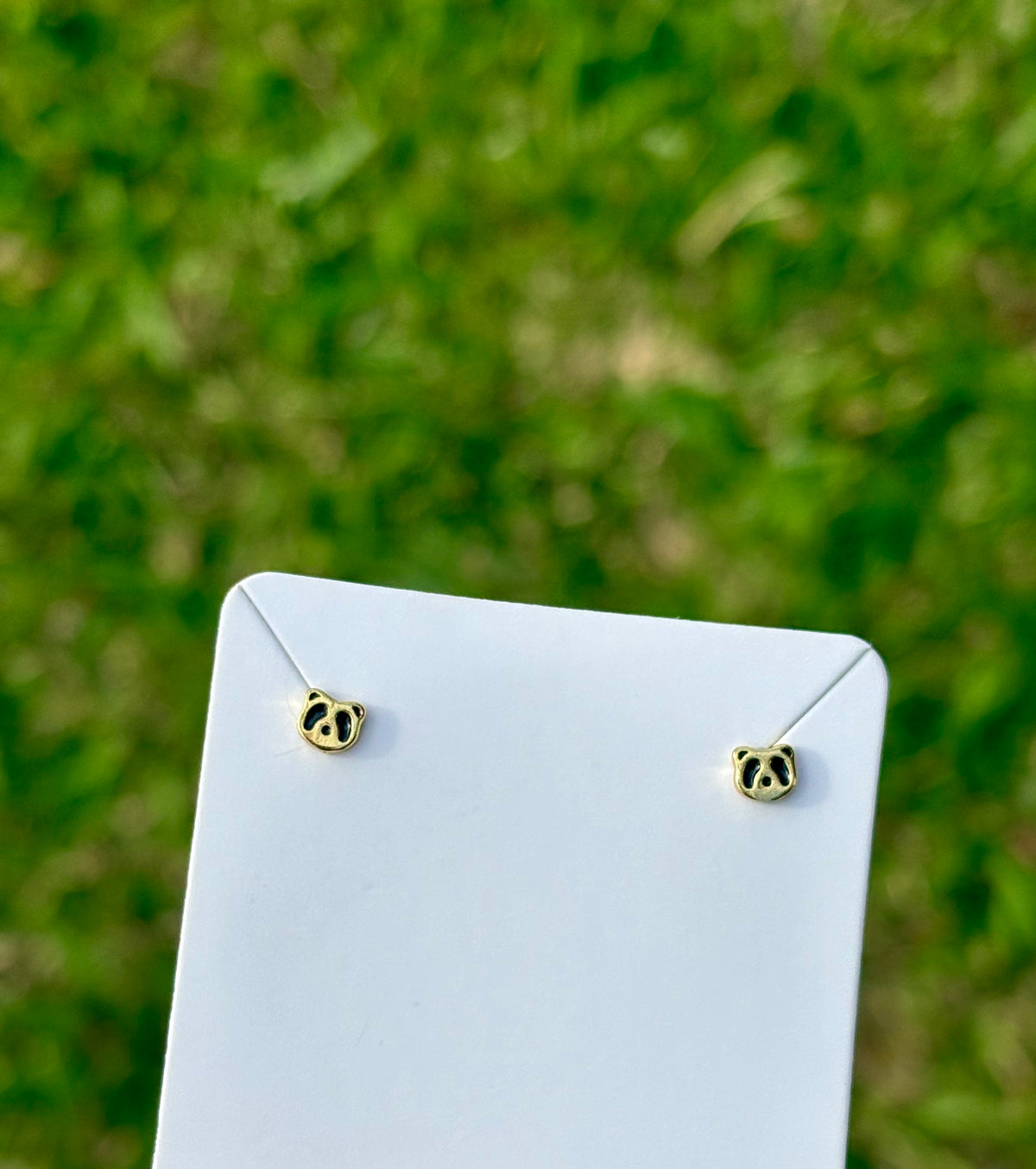 Clous d'oreilles Panda